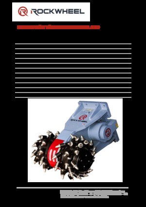 Teste portafresa (idrauliche) montabili Rockwheel by ROCK.ZONE G 50