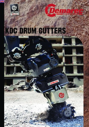 Teste portafresa (idrauliche) montabili Demarec KDC-35