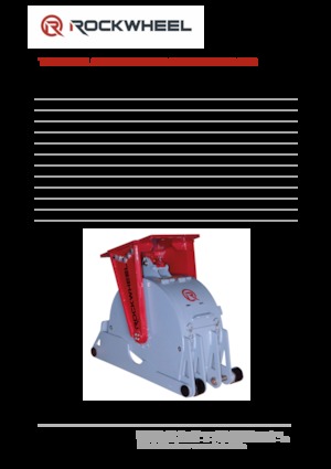 Teste portafresa (idrauliche) montabili Rockwheel by ROCK.ZONE RR 300
