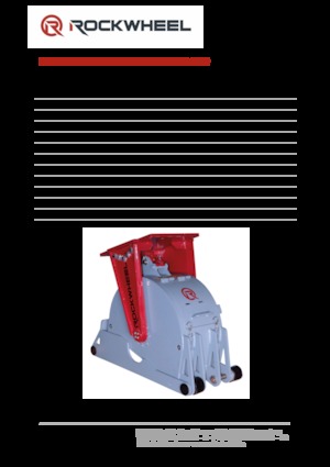 Teste portafresa (idrauliche) montabili Rockwheel by ROCK.ZONE RR 300