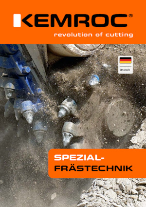 Teste portafresa (idrauliche) montabili Kemroc EKT 160 HD