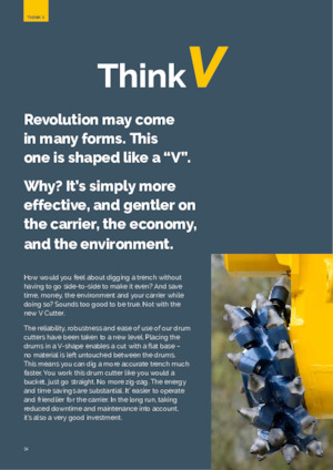 Teste portafresa (idrauliche) montabili Epiroc ER 1500xl