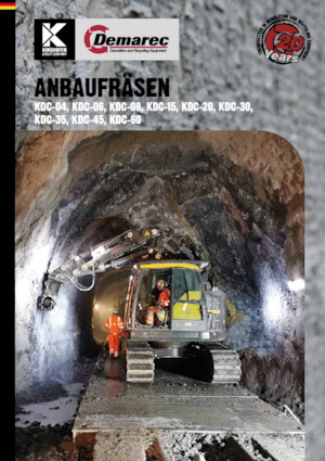 Teste portafresa (idrauliche) montabili Demarec KDC-35