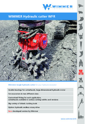 Teste portafresa (idrauliche) montabili WIMMER WFR 150
