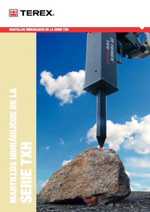 Teste portafresa (idrauliche) montabili Terex WS 30 HD