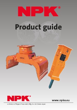 Piastre vibranti montabili NPK C-3D