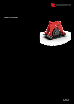 Piastre vibranti montabili Rototilt® C22