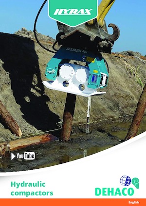 Piastre vibranti montabili Dehaco HYRAX 125