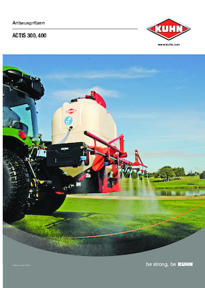 Irroratrice con barra montabile Kuhn Actis 300