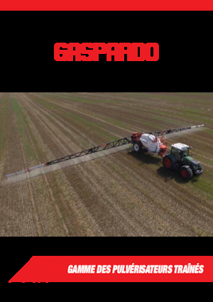 Irroratrice con barra su rimorchio Gaspardo Campo 22C