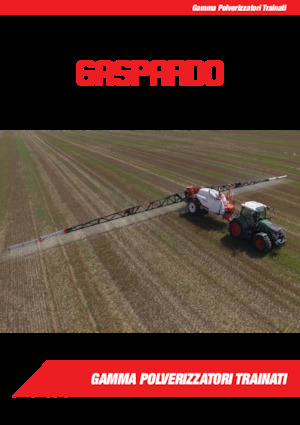Irroratrice con barra su rimorchio Gaspardo Campo 22C