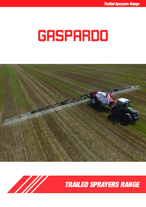 Irroratrice con barra su rimorchio Gaspardo Campo 65-65AS