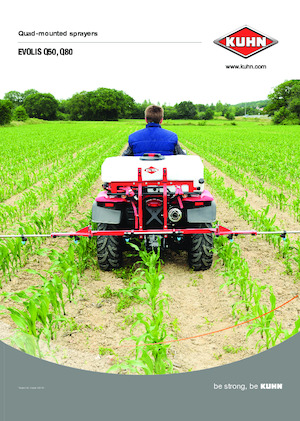 Irroratrice con barra montabile Kuhn Evolis Q80