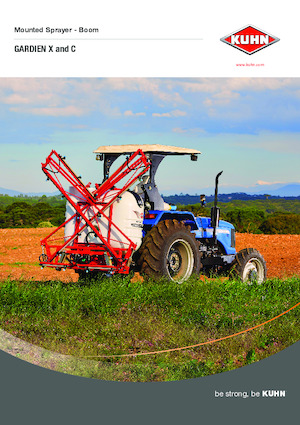 Irroratrice con barra montabile Kuhn Gardien X 400