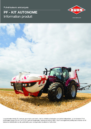 Irroratrice con barra montabile Kuhn PF Select