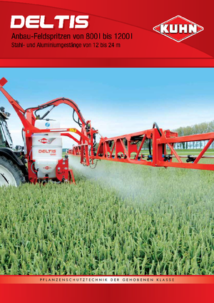 Irroratrice con barra montabile Kuhn Deltis 1000 RHPM