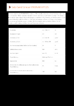 Spanditrici applicabili Pronar HPT 25
