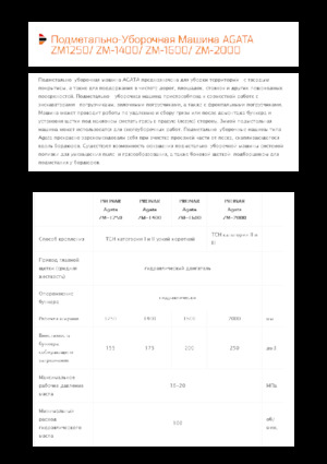 Spazzatrici stradali frontali Pronar Agata ZM 2000
