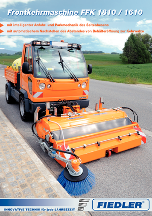 Spazzatrici stradali frontali Fiedler FFK 1610
