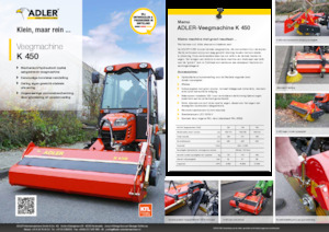 Spazzatrici stradali frontali Adler K 450-120