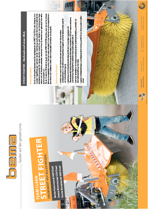 Spazzatrici stradali frontali Bema Kommunal 600 Dual 2050