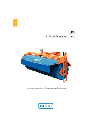 Spazzatrici stradali frontali Schmidt LKS 20