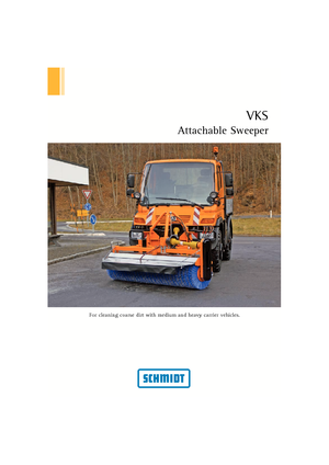 Spazzatrici stradali frontali Schmidt VKS 24