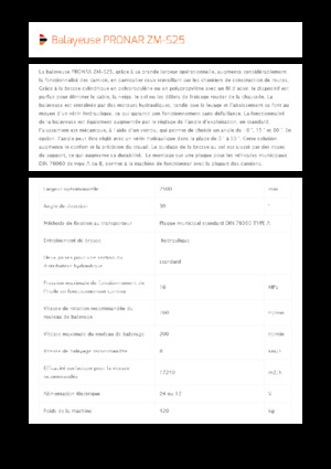 Spazzatrici stradali frontali Pronar ZM-S 25