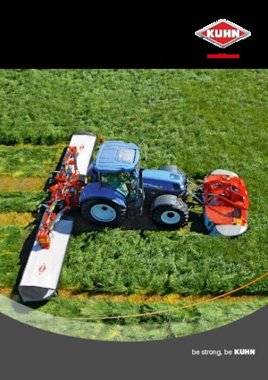 Combinazioni di falciatrici disco con condizionatore Kuhn FC 10030 R-FF