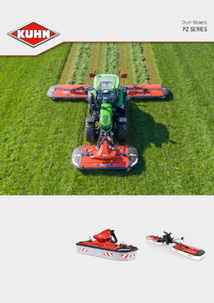 Tamburo combinato rasaerba senza condizionatore Kuhn PZ 8831