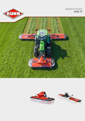 Tamburo combinato rasaerba senza condizionatore Kuhn PZ 8831