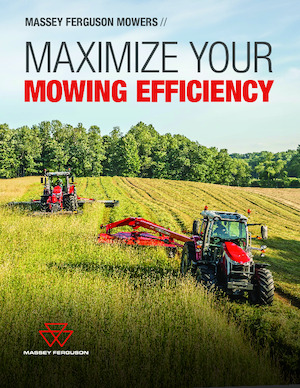 Combinazioni di falciatrici disco con condizionatore Massey Ferguson DM.10114TL-RCB PRO