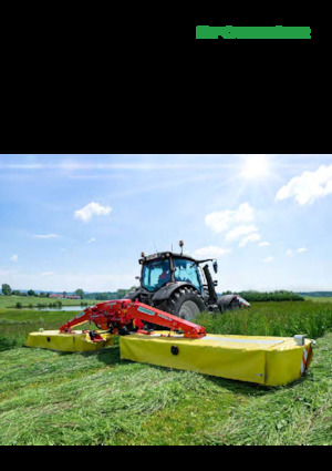 Combinazioni di falciatrici disco con condizionatore Pöttinger NovaCat A 10 RCB Collector