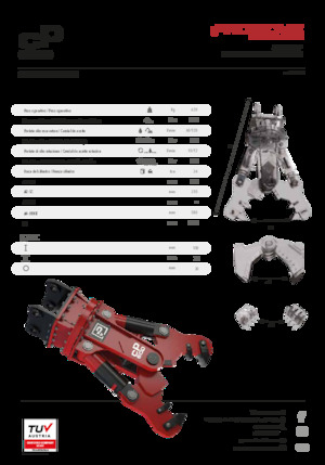 Pinza frantumatrice Promove CP 600