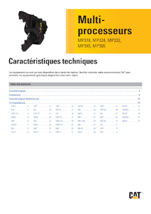Pinza frantumatrice Caterpillar MP324