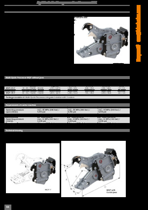 Pinza frantumatrice Kinshofer MQP-45-Y
