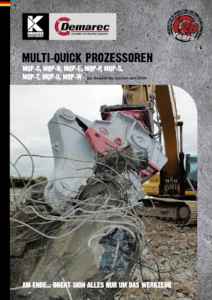 Pinza frantumatrice Demarec MQP-45-U