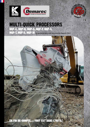 Pinza frantumatrice Demarec MQP-45-U