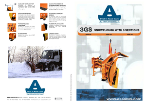 Spazzaneve plurivomeri Assaloni 3 GS 30*