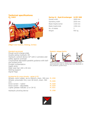 Spazzaneve plurivomeri Hydrac U III 300