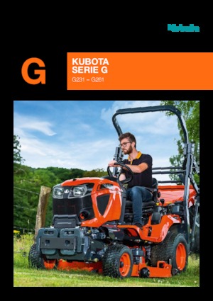 Veicoli comunali multiuso diesel Kubota G 23 HD-3
