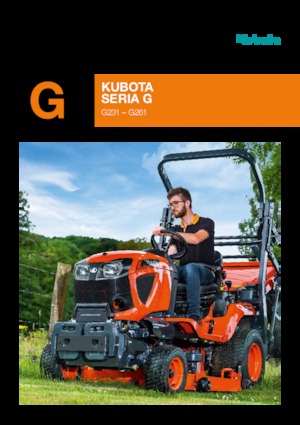 Veicoli comunali multiuso diesel Kubota G 23 HD-3