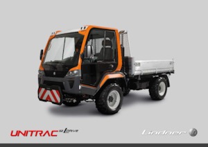 Veicoli comunali multiuso diesel Lindner Unitrac 112L LDrive