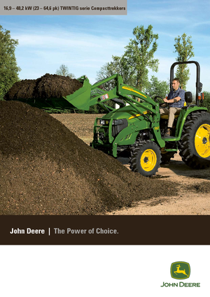 Trattori per uso municipale John Deere 4720