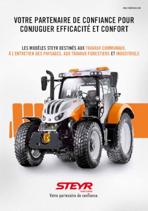 Trattori per uso municipale Steyr 4135 Profi Basis