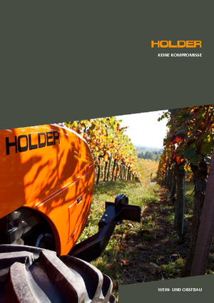 Trattori per uso municipale Holder F 780