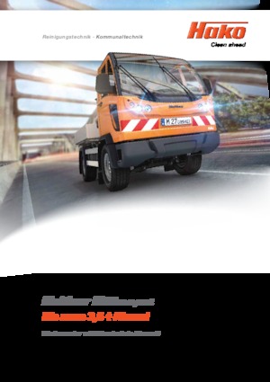 Veicoli comunali multiuso diesel Multicar M 27 compact