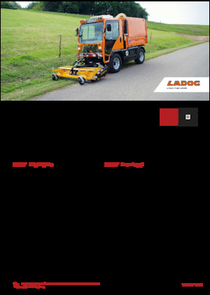 Veicoli comunali multiuso diesel Ladog T 1250