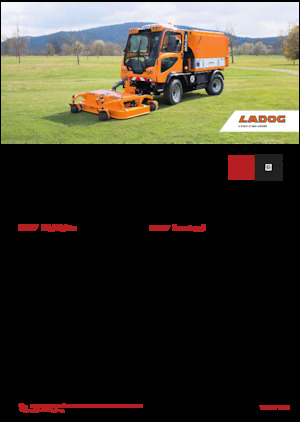 Veicoli comunali multiuso diesel Ladog T 1400