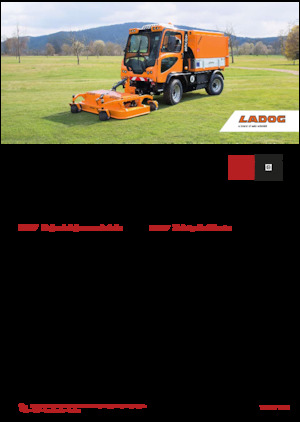 Veicoli comunali multiuso diesel Ladog T 1400